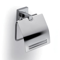 Portartolo coperto a muro Gedy in acciaio cromato | Olimpo