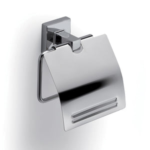 Portartolo coperto a muro Gedy in acciaio cromato | Olimpo