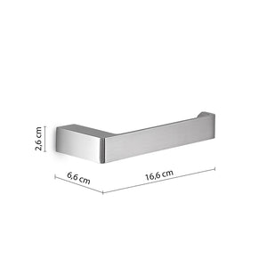 Portarotolo a muro Gedy in ottone spazzolato | Pirenei