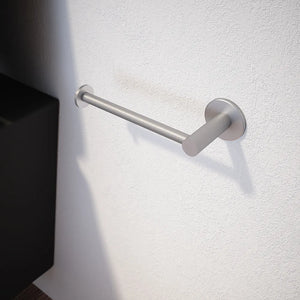 Porta rotolo a muro nickel spazzolato | Satin