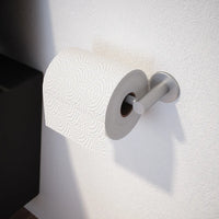 Porta rotolo a muro nickel spazzolato | Satin