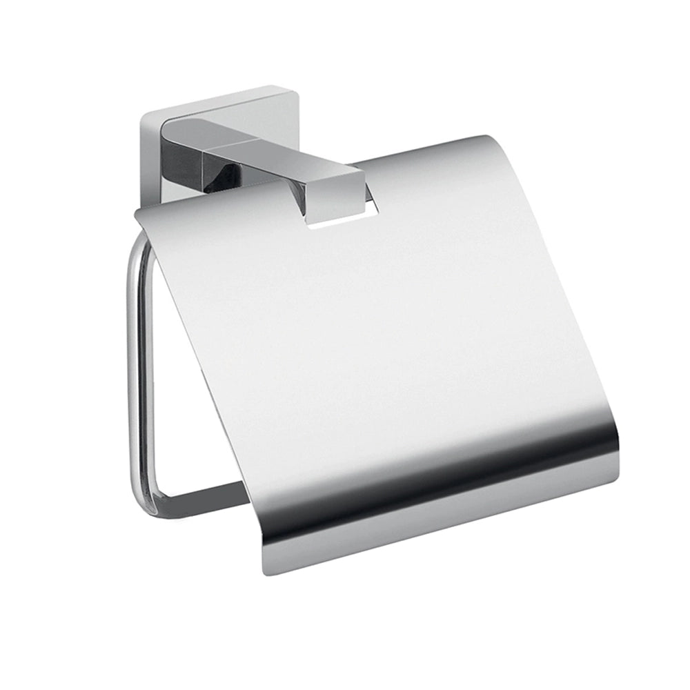 Portartolo coperto a muro Gedy in acciaio cromato | Atena