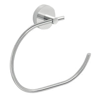 Portasalviette ad anello a muro Gedy in acciaio cromato | Eros