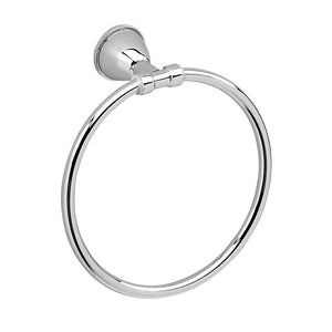 Portasalviette ad anello a muro Gedy in acciaio cromato | Genziana