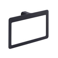 Portasalviette ad anello a muro Gedy in ottone nero opaco | Pirenei