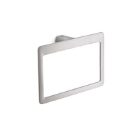 Portasalviette ad anello a muro Gedy in ottone spazzolato | Pirenei