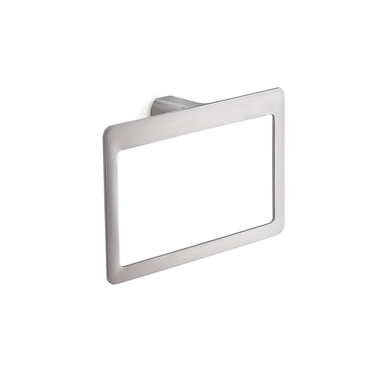 Portasalviette ad anello a muro Gedy in ottone spazzolato | Pirenei