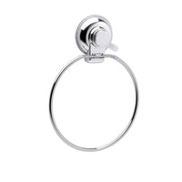 Portasalviette ad anello da muro in metallo e resine termoplastiche HO70 Gedy serie HOT Cromato