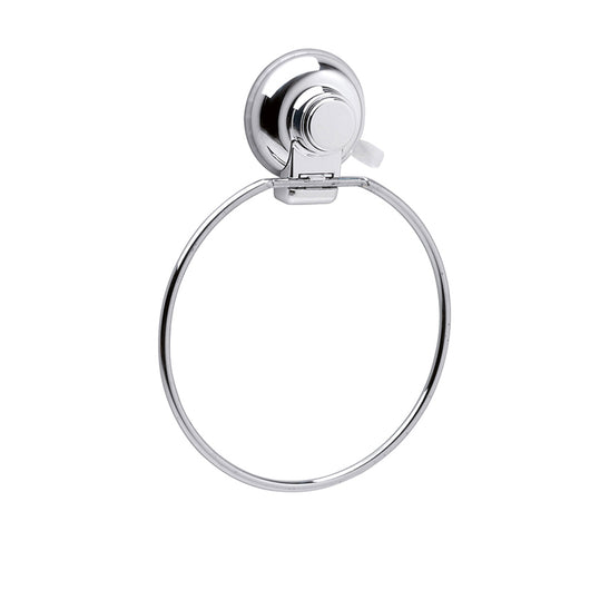 Portasalviette ad anello da muro in metallo e resine termoplastiche HO70 Gedy serie HOT Cromato