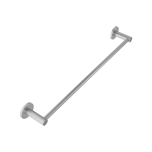 Porta salviette a muro 40 cm nickel spazzolato | Satin