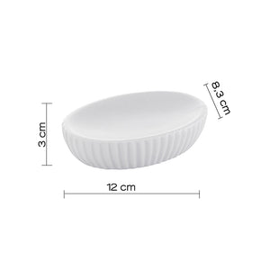 Portasapone Gedy in ceramica bianca | Marika
