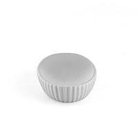 Portasapone Gedy in ceramica grigia | Marika