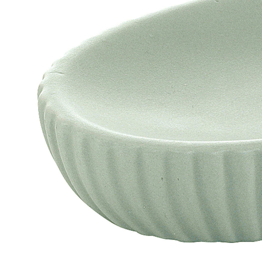 Portasapone Gedy in ceramica verde salvia | Marika