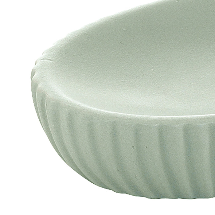 Portasapone Gedy in ceramica verde salvia | Marika