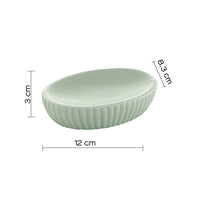 Portasapone Gedy in ceramica verde salvia | Marika