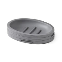 Portasapone alin grigio | eleganza minimal