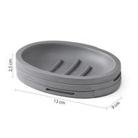 Portasapone alin grigio | eleganza minimal