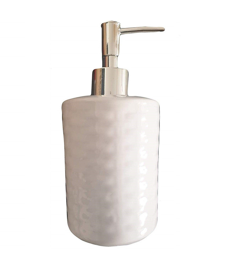 Portasapone In Ceramica Porta Sapone  10347 Trama 18cm Dispenser Sapone         