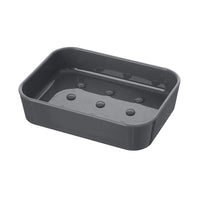 Portasapone Moderno Grigio in Plastica Star