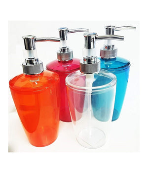 Portasapone Porta Sapone 17cm In Plastica Dispenser Bagno Sapone Liquido Design         