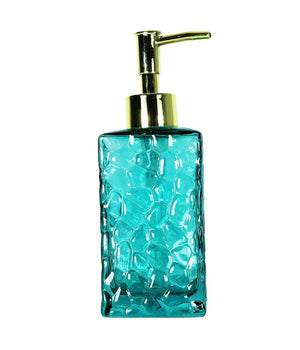 Portasapone Porta Sapone Rettangolare Cristallo Verde Acqua  10359 Sapone         