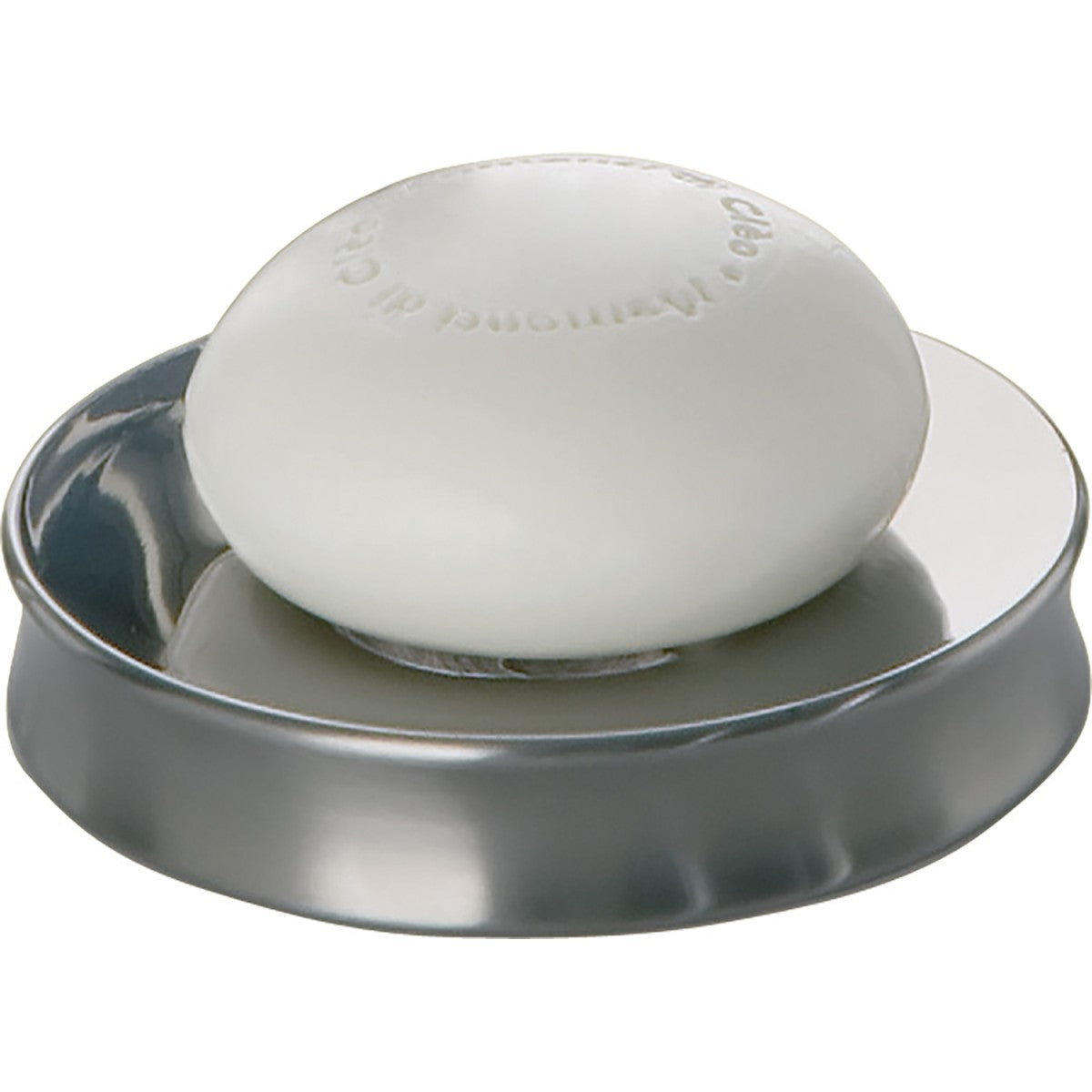 Portasapone fiore lucido/spazzolato | completa il set