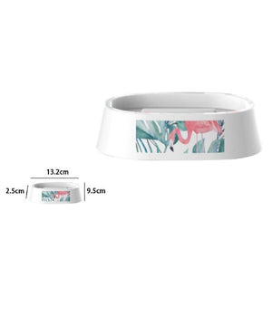 Portasapone Saponetta Accessorio Per Bagno In Plastica 13.2cm Fenicotteri 69966         