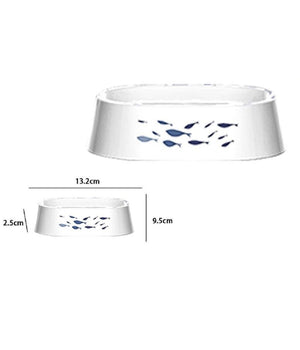 Portasapone Saponetta Pesciolini Accessorio Per Bagno In Plastica 13.2 Cm 69883         