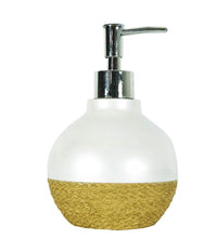 Portasapone Sferico Bianco Perla Porta Sapone  10375 Dispenser Sapone         