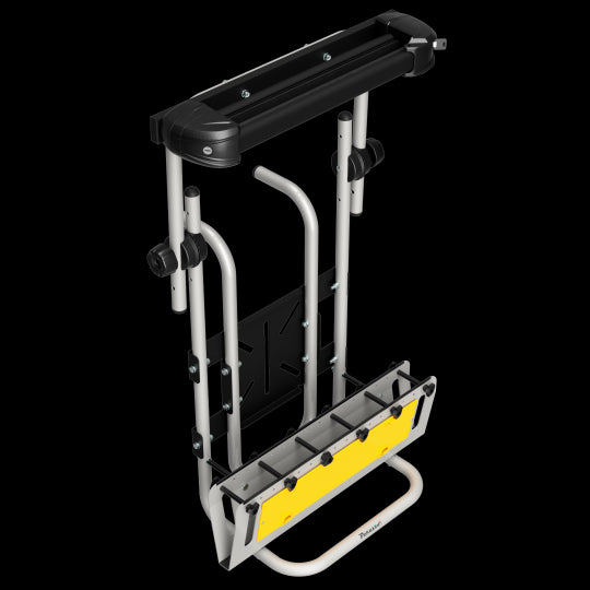 376373/A Portasci 4x4 Stelvio Alu compresa piastra fissaggio ruota