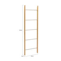 IDMarket - Portasciugamani a 5 livelli Bamboo RITA