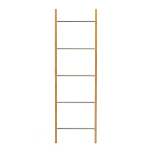 IDMarket - Portasciugamani a 5 livelli Bamboo RITA