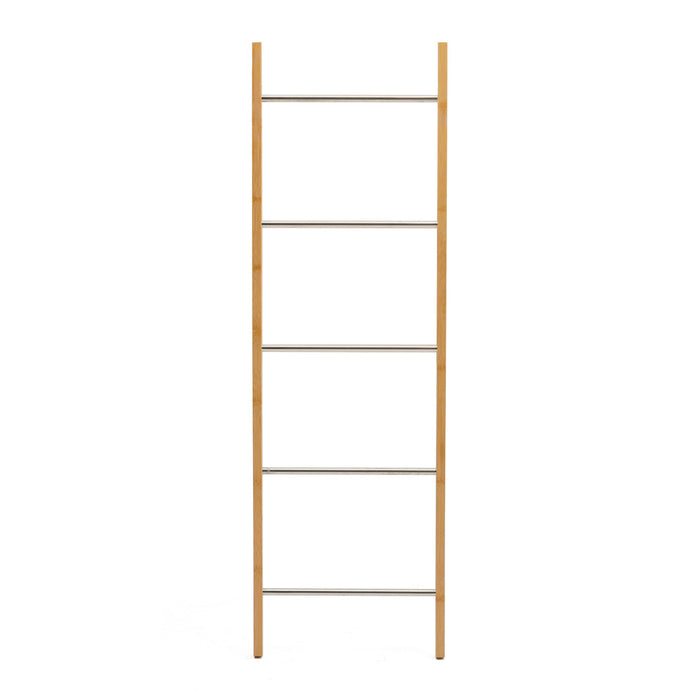 IDMarket - Portasciugamani a 5 livelli Bamboo RITA