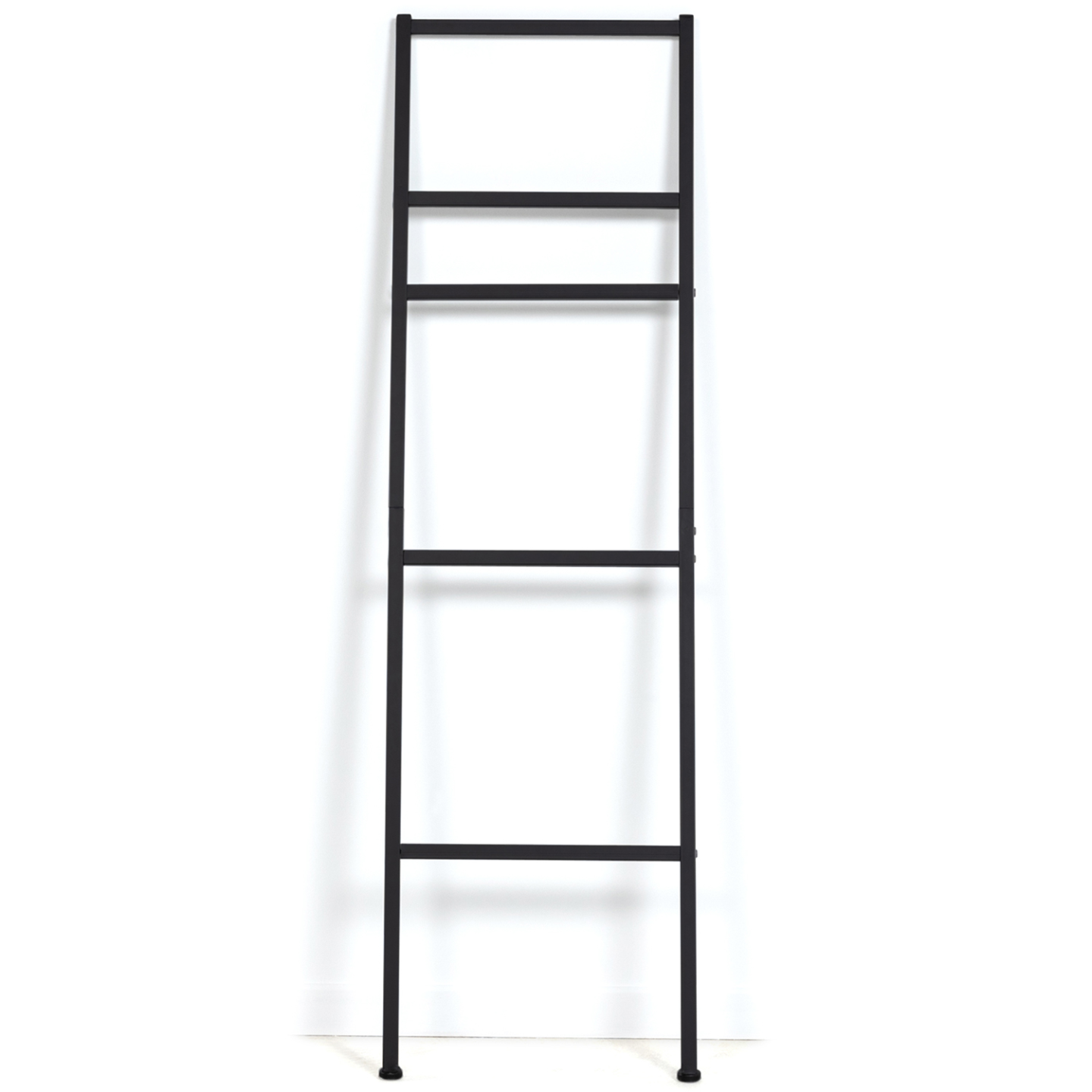 IDMarket - Portasciugamani a scala 5 livelli DALLAS metallo nero design industriale