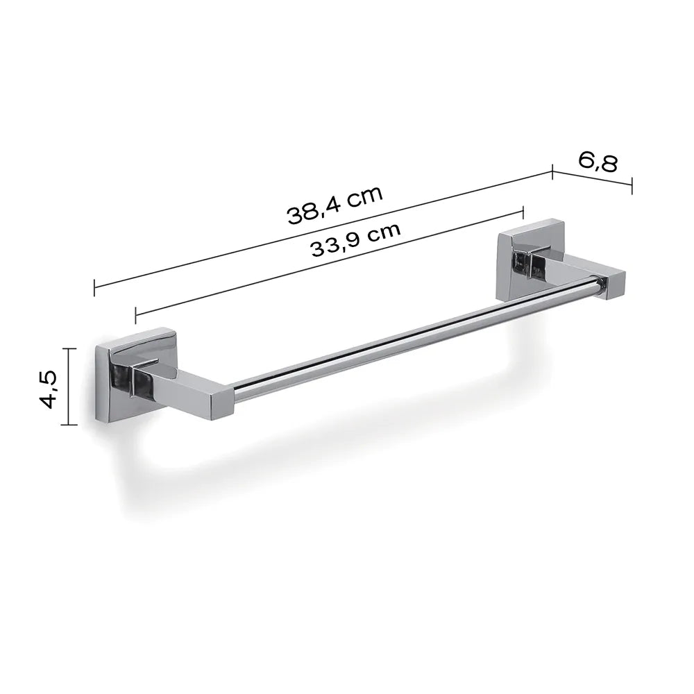 Portasalviette a muro Gedy in acciaio cromato | Olimpo