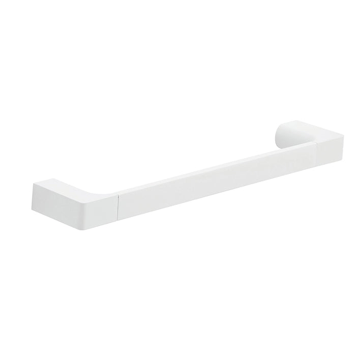 Portasalviette a muro 35 cm Gedy in ottone bianco | Pirenei