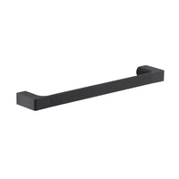 Portasalviette a muro 35 cm Gedy in ottone nero opaco | Pirenei