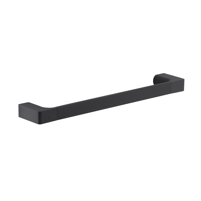 Portasalviette a muro 35 cm Gedy in ottone nero opaco | Pirenei