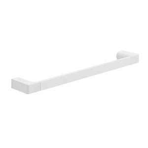 Portasalviette a muro 45 cm Gedy in ottone bianco | Pirenei