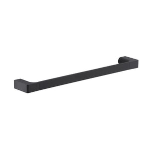 Portasalviette a muro 45 cm Gedy in ottone nero opaco | Pirenei