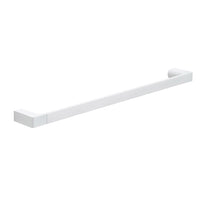 Portasalviette a muro 60 cm Gedy in ottone bianco | Pirenei