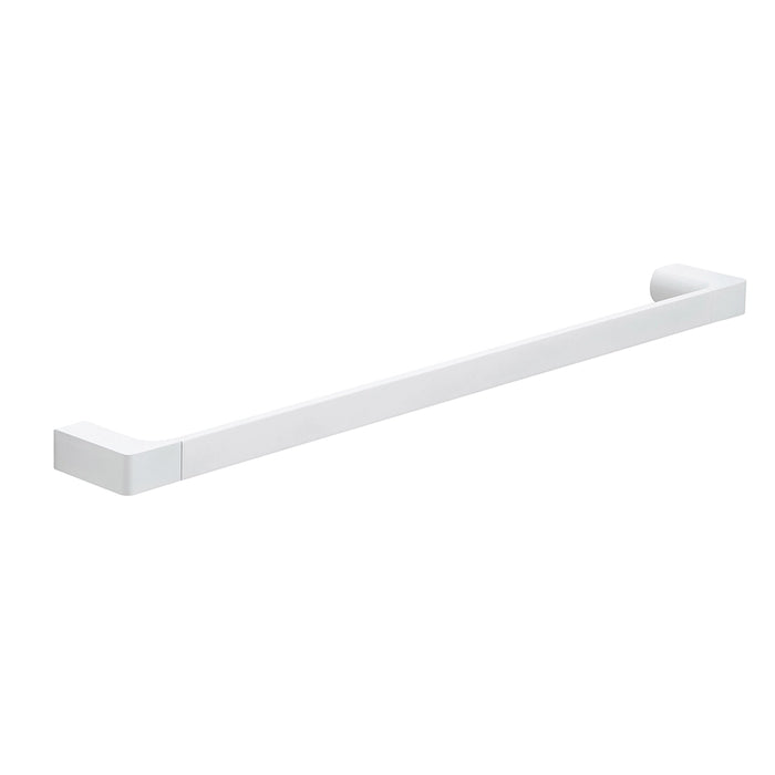 Portasalviette a muro 60 cm Gedy in ottone bianco | Pirenei
