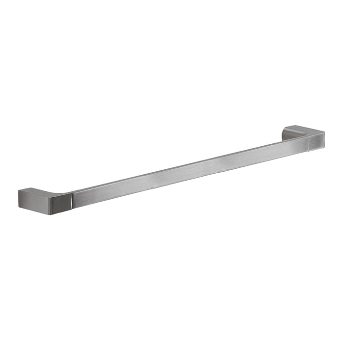 Portasalviette a muro 60 cm Gedy in ottone spazzolato | Pirenei