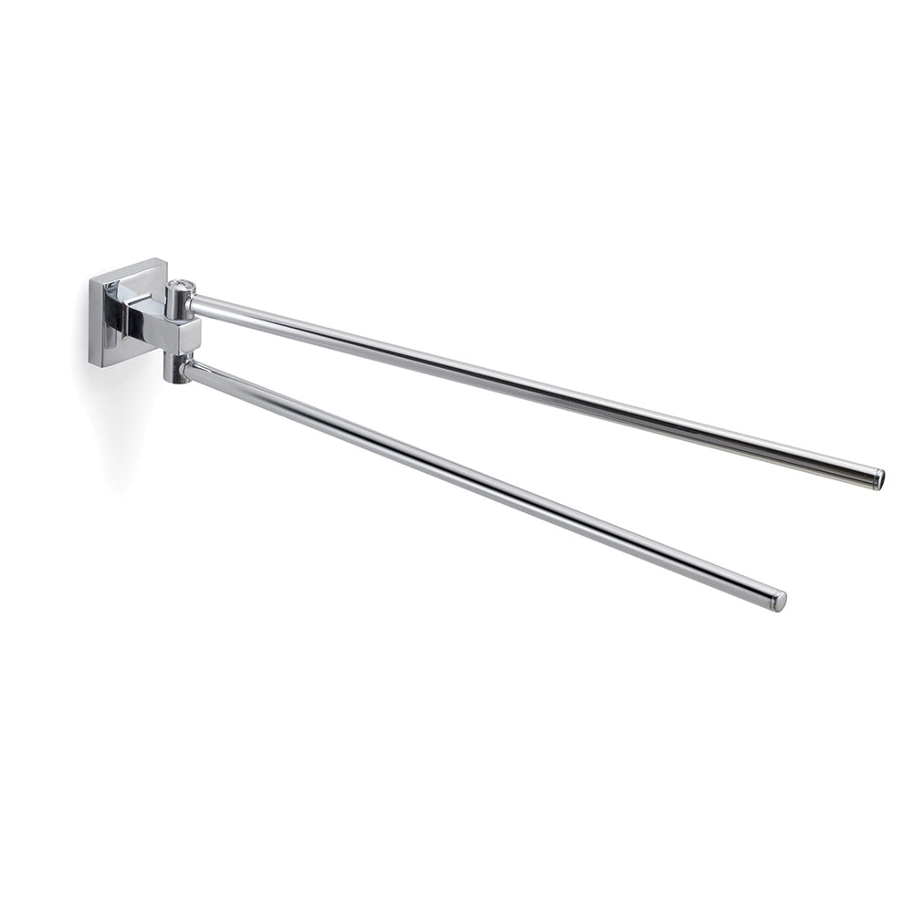 Portasalviette a snodo a muro 39 cm Gedy in acciaio cromato | Olimpo