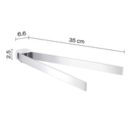 Portasalviette a snodo a muro 36 cm Gedy in ottone cromato | Pirenei