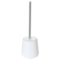 Portascopino wc in ceramica da appoggio linea Sidney bianca