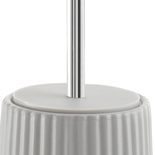 Portascopino Gedy in ceramica grigia | Marika