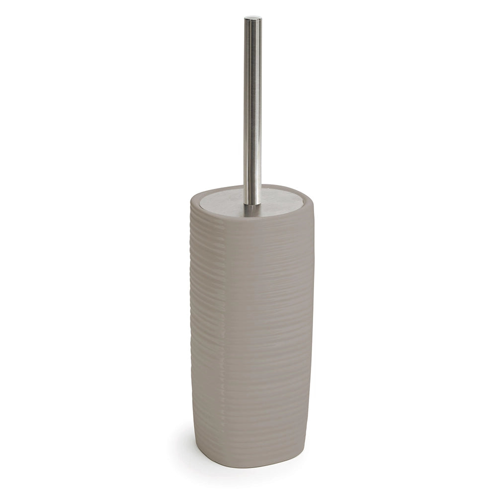 Portascopino Gedy in ceramica tortora | Kelly