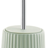 Portascopino Gedy in ceramica verde salvia | Marika