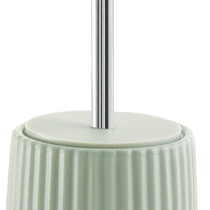 Portascopino Gedy in ceramica verde salvia | Marika